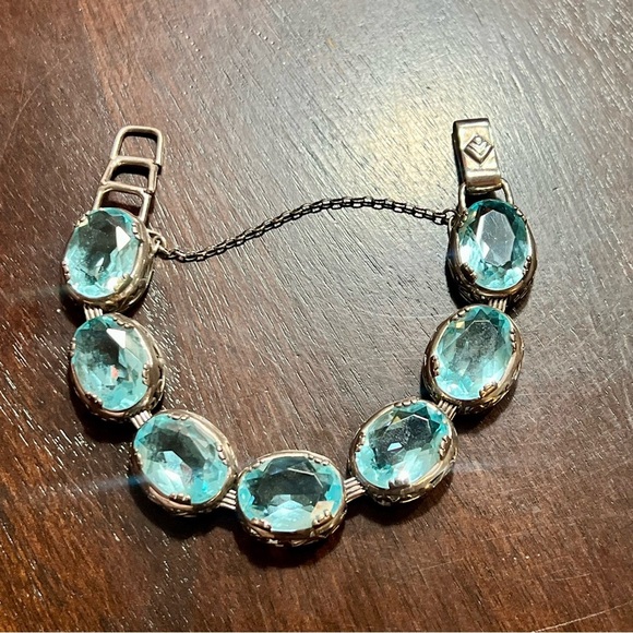 Silpada Jewelry - Rare SILPADA Aqua Blue Lagoon Sterling Bracelet